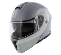 Casco moto AGV Streetmodular Levico Double Grey Silver