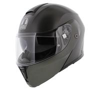 Casco moto AGV Streetmodular Mono Asfalto grigio opaco