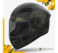 Casco Moto Airoh Integrale CONNOR Titan Nero Opaco - L