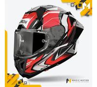 Casco Moto Airoh Integrale GP 800 Must Rosso Lucido - M