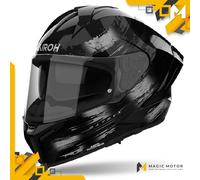 Casco Moto Airoh Integrale MATRYX Reflex Grigio Lucido - XL