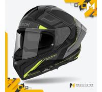 Casco Moto Airoh Integrale MATRYX Rocket Giallo Opaco - S