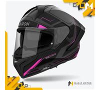 Casco Moto Airoh Integrale MATRYX Rocket Rosa Opaco - M