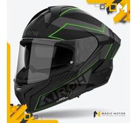 Casco Moto Airoh Integrale MATRYX Sentinel Verde Opaco - S