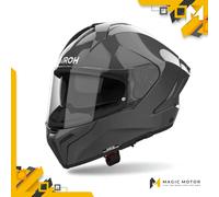 Casco Moto Airoh Integrale MATRYX Solid Antracite Lucido - XL