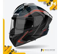 Casco Moto Airoh Integrale MATRYX Wide Rosso Lucido - L