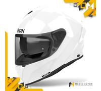 Casco Moto Airoh Integrale SPARK 2 Solid Bianco Lucido - XS