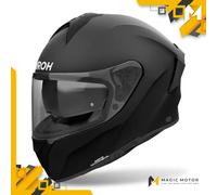 Casco Moto Airoh Integrale SPARK 2 Solid Nero Opaco - XL