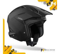 Casco Moto Airoh Jet TRR II Solid Nero Opaco - S