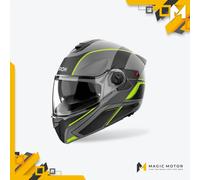 Casco Moto Airoh Modulare SPECKTRE Leaf Giallo Opaco - XS