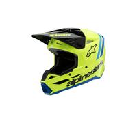 Casco Moto Alpinestars SM3 Radium Ragazzo ECE06 - Giallo fluo/Nero/Blu/Gl 830192