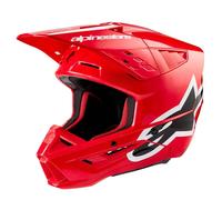 Casco Moto Alpinestars SM5 Corp ECE Red Lucido 83063233010