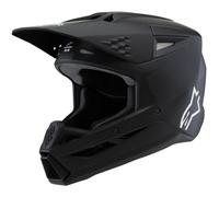 Casco Moto Alpinestars Solid SM3 Ragazzo ECE06 - Nero opaco 8302425110