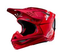 Casco Moto Alpinestars Supertech M10 Flood ECE - Rosso fluo/M G 83009233003