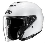 Casco moto aperto HJC i31 Solid bianco perla S