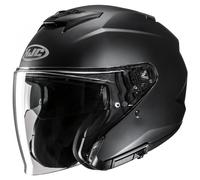 Casco moto aperto HJC i31 Solid semi piatto nero M