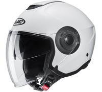 Casco moto aperto HJC i40N Solido bianco perla M