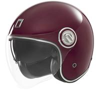Casco moto aperto NOX PREMIUM Heritage bordeaux XS