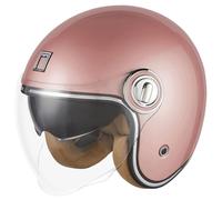 Casco moto aperto NOX PREMIUM Heritage rose gold S