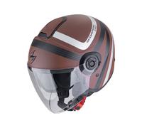 Scorpion EXO-City II Riva Casco Jet, marrone, taglia 2XL per maschi