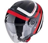 Scorpion EXO-City II Riva, casco aperto XS male Nero/Rosso/Bianco
