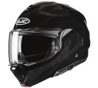 Casco moto apribile HJC F100 Solid nero metallizzato XS