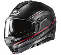 Casco moto apribile HJC i100 Sysma MC1SF grigio-nero XL