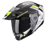 Casco moto apribile Scorpion ADX-2 GALANE grigio-nero-giallo fluo Saldi S