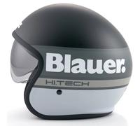 Casco Moto Blauer PILOT 4.0 HT Nero Bianco Opaco Matt Omologato ECE 22.06