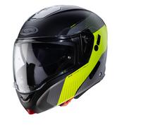 Casco Moto Caberg Horus Scout Nero Opaco Giallo Fluo Antracite Argento