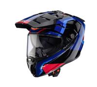 Casco moto Caberg Tanami Scram nero/rosso/blu/azzurro