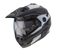 Casco moto Caberg Tourmax Marathon nero opaco bianco antracite