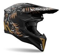 CASCO MOTO CROSS ENDURO AIROH WRAAAP CYBORG OPACO
