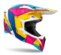 CASCO MOTO CROSS ENDURO FUORISTRADA AIROH WRAAAP PAINT OPACO