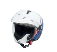 Casco Moto e Scooter OJ - ADV WHITE/RED/BLUE (XL)