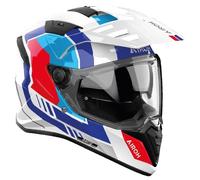 Casco moto enduro Airoh Bandit Horn bianco 3XL