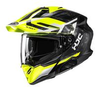 Casco moto enduro HJC RPHA 60 Dakar MC3HSF giallo fluo-nero 2XL