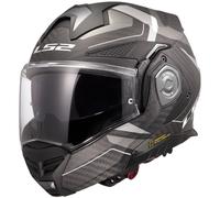 Casco moto flip-up LS2 FF901 Advant XC Horizon grigio argento L