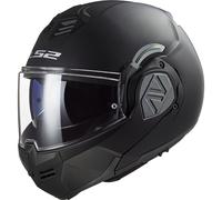 Casco moto flip-up LS2 FF906 Advant Solid nero opaco 2XL