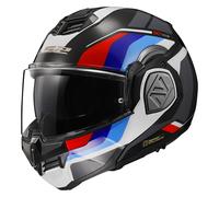 Casco moto flip-up LS2 FF906 Advant Sport nero-blu-rosso 3XL