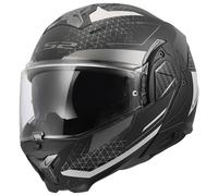 Casco moto flip-up LS2 FF910 Advant II Astral grigio opaco L
