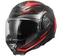 Casco moto flip-up LS2 FF910 Advant II Astral rosso S