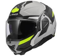 Casco moto flip-up LS2 FF910 Advant II Triple grigio chiaro 2XL