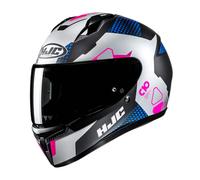 Casco moto HJC C10 Aspa MC28SF rosa