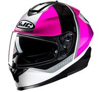 Casco moto HJC C70N - Alia MC8 rosa