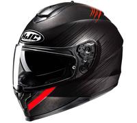 Casco moto HJC C70N - rosso Sway MC1