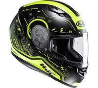 Casco moto HJC CS 15 SAFA MC4HSF, Nero/Giallo, S