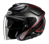 Casco moto HJC F31 - rosso Ludi