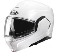 Casco moto HJC I100 Solid flip-up bianco perla XS