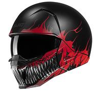 Casco moto HJC I20 - Scraw MC1SF rosso